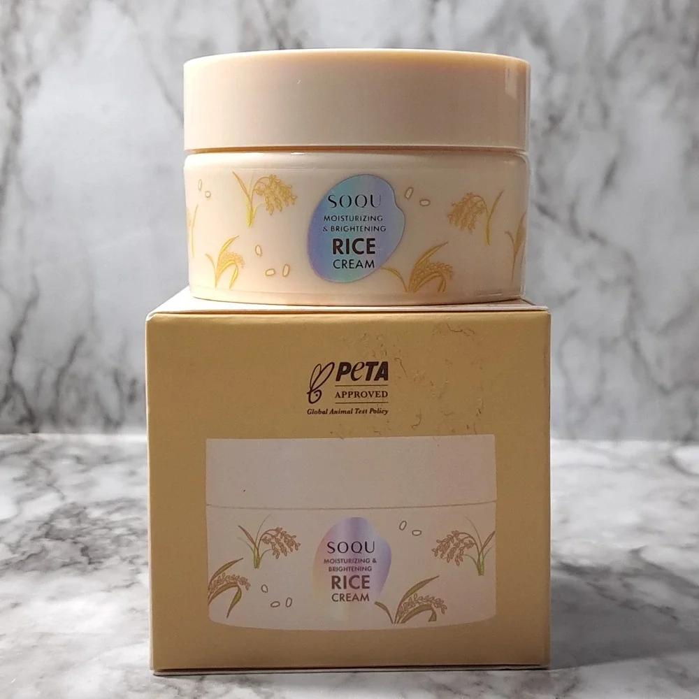 SOQU-Moisturizing & Brightening‎ Rice Cream-Brand New Made In Korea